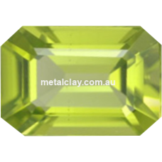 Faceted Emerald Cut  5 x 3mm   -  SELECTION