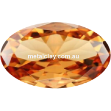 Faceted Oval  6 x 4mm   -  SELECTION