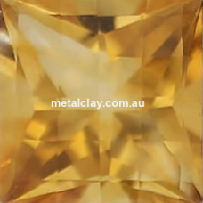 Faceted Princess Cut  8mm   -  SELECTION