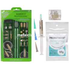 Metal Clay Prometheus Fine Silver and Makins Combo Kit 