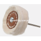 Buffing Wheel Stitched Muslin 5cm includes connecting mandrel 