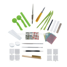 Metal Clay Beginners Starter Tool and Finishing kit