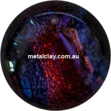 Dichroic Glass Cabochons   -   Purple Patch  -  Medium
