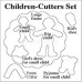 Tin Cutter Sets    Children 